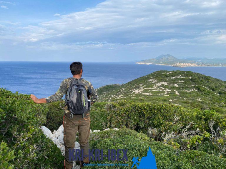 Isla Sapientza a la caza del íbice kri kri